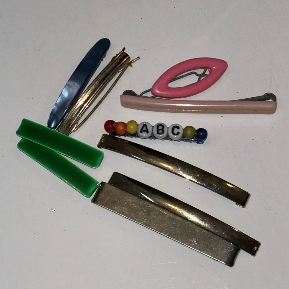 80s hair clips Vintage 80’s Goody Hair Barrettes